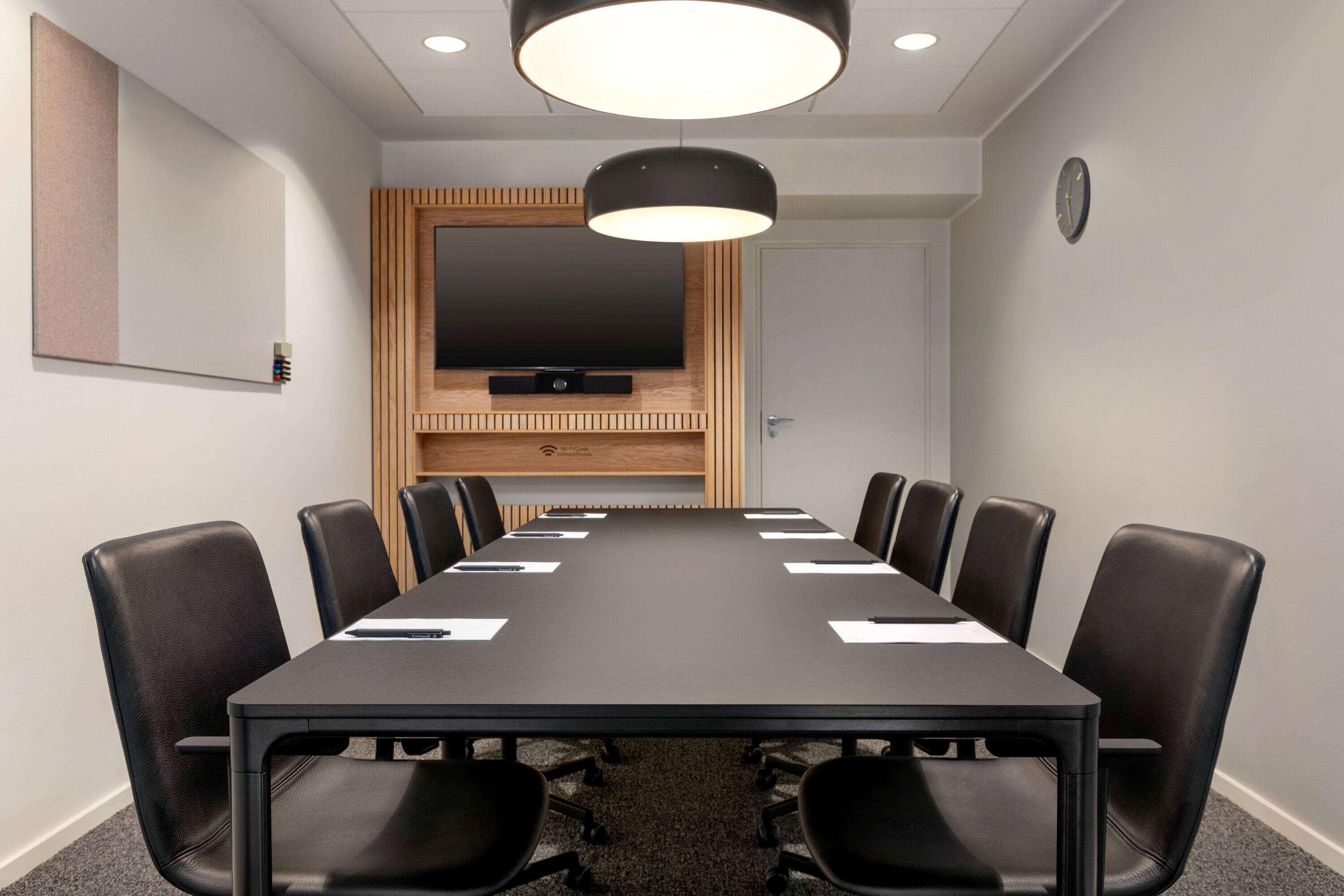 Comwell Copenhagen Portside Dolce By Wyndham Hotel Exterior foto Meeting room with a conference table and chairs